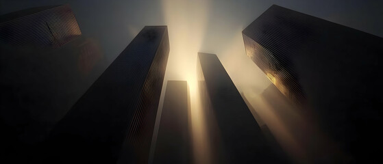 Urban Skyline Silhouette