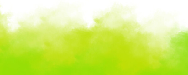 Green Dense Smoke Cloud Isolated on Transparent Background, Heavy Dust Fog, Atmospheric Pollution Effect, Gray Misty Texture, Abstract Smoke Plume, Digital Art Illustration