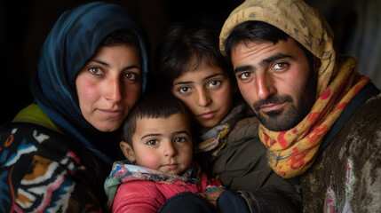 capturing essence of refugees showcasing their resilience and stories of struggle.