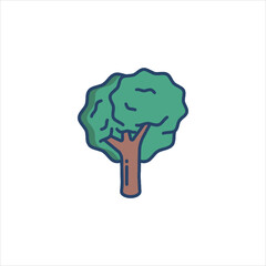 green tree vector