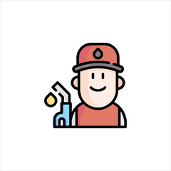 construction worker with clipboard