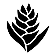 heliconia Solid icon