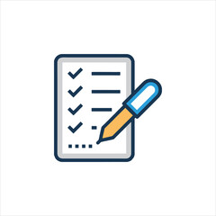 clipboard and pencil