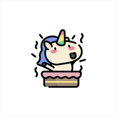 cat and cake
