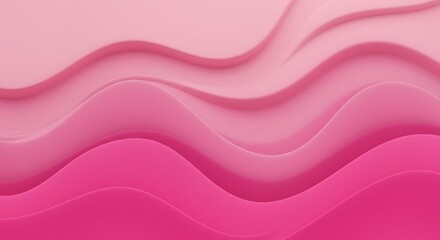 Roseate Undulations AI Generated
