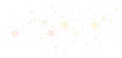 Obraz premium PNG Sparkle background lights illustration.