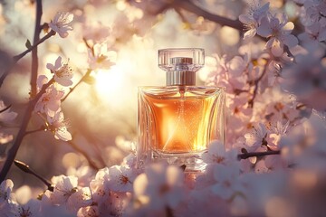Golden Hour Perfume Luxurious perfume bottle