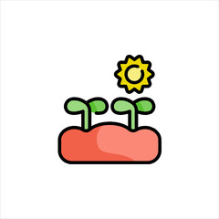 abstract flower icon
