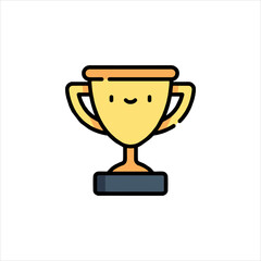 gold trophy cup