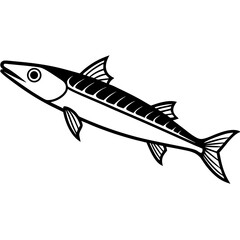 Minimal Barracuda Vector on White