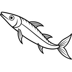 Minimal Barracuda Vector on White