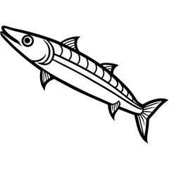Minimal Barracuda Vector on White
