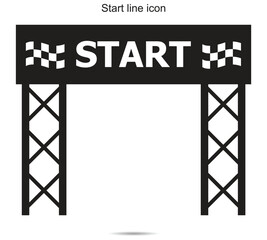 Start line icon