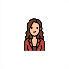 business woman thinking