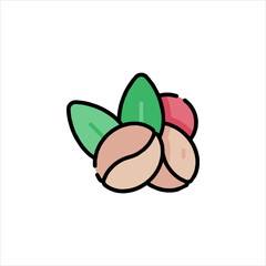 vector illustration of an apple