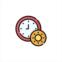 sewing button isolated on white