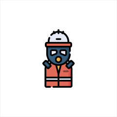 Obraz premium robot vector illustration