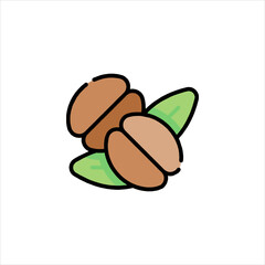 mushroom on a white background