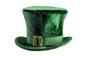 A green San Patrick hat adds the perfect finishing touch to any festive Irish celebration