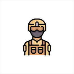 police officer vector illustration