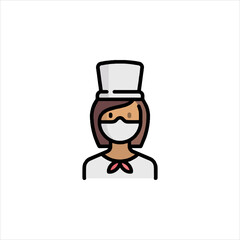 funny cartoon chef