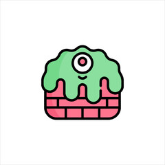 funny cartoon monster