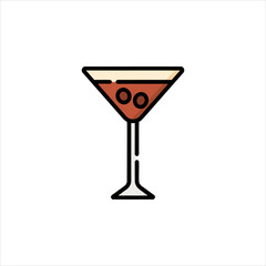 martini glass icon