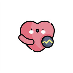 heart shaped cookie