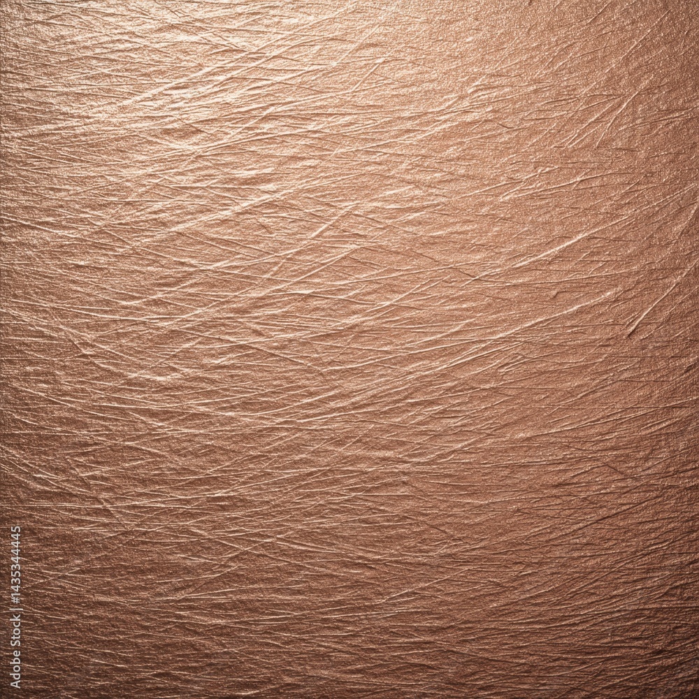 Poster textured copper surface with delicate lines and subtle shimmering effect for luxurious backgrounds a