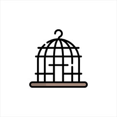 bird in cage
