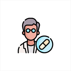 man with magnifying glass