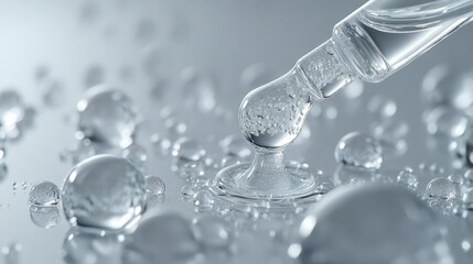Serene serum droplet application