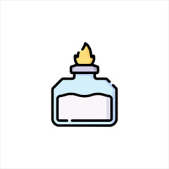 perfume bottle vector illustration