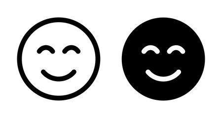 Improves mood and focus vector icon logo or illustration