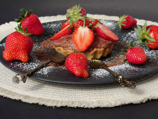 Erdbeertartelette