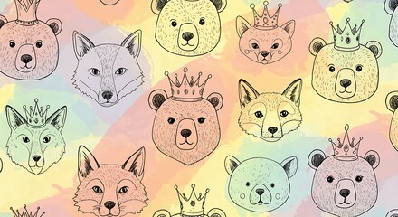 Pastel Reign AI Generated