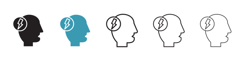 Comprehension vector icon logo or illustration