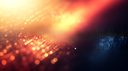 Futuristic abstract tech background with a soft blur on the left side, vibrant colors, and digital elements. Perfect for presentations, wallpapers, and creative projects. High-quality and eye-catching