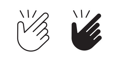 Obraz premium Easy to use icons. Vector isolated elements concept