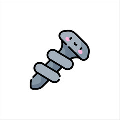 vector illustration of an abstract bird