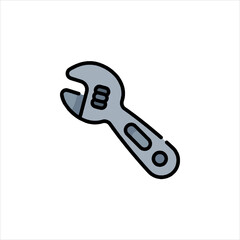 wrench vector illustration