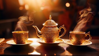 Fototapeta premium turkish coffee cup