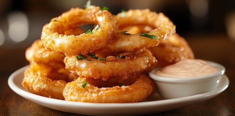 Crispy Onion Rings: Golden-Brown, Delicious Appetizer