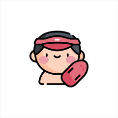 boy listening to music