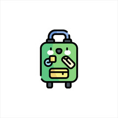 travel bag icon
