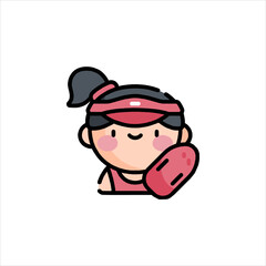 boy with headphones