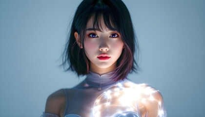 ファンタジーストーリー（静かに輝きを磨く女性）