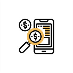 vector magnifying glass