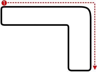 The order of writing in Korean
