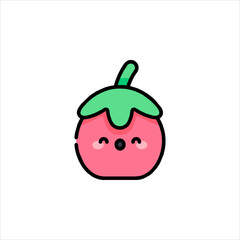 funny cartoon apple
